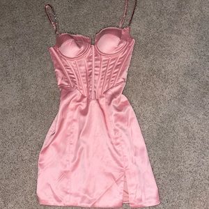 Oh Polly Pink Mini Dress
